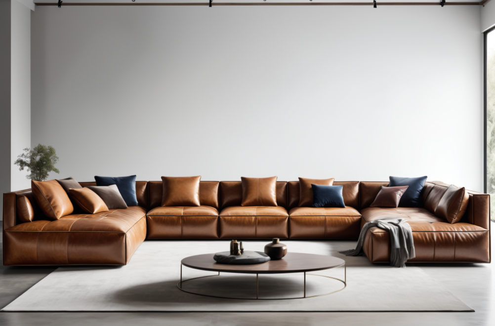 Leather furniture