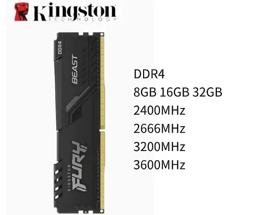 Memory-Kingston-DDR4-16GB-3200MHz