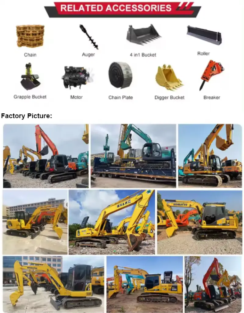 Hyundai excavator factory picture